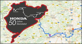 50 Jahre Honda Automobile in Deutschland – die große Jubiläumssternfahrt